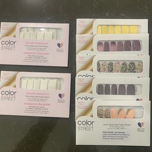 COLOR STREET nail polish (7 NEW sets)